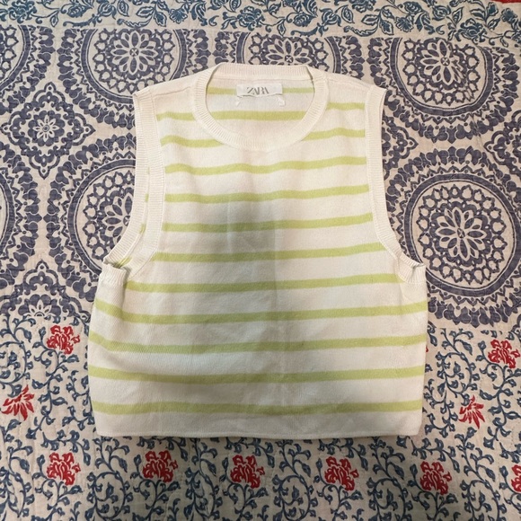 zara-tops-zara-green-and-white-striped-sweater-poshmark
